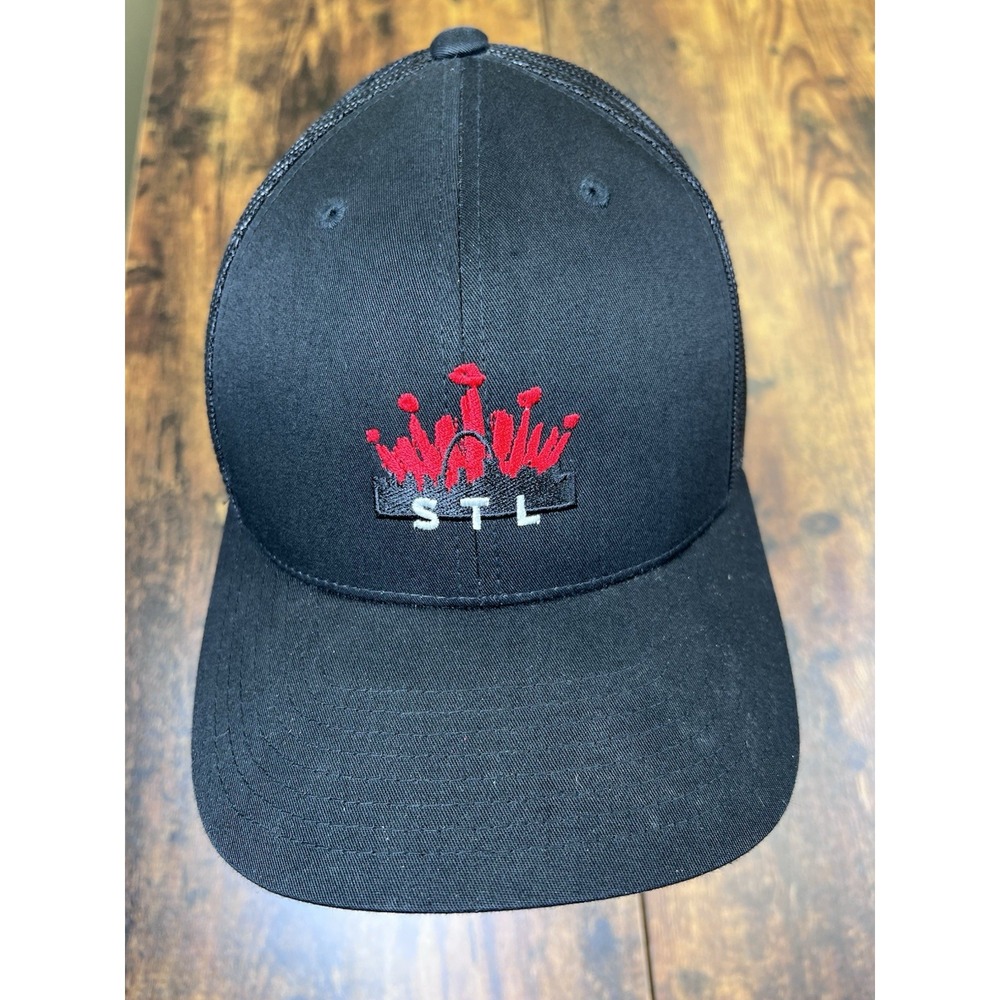 St. Louis Budweiser STL King Of Beers Hat Black